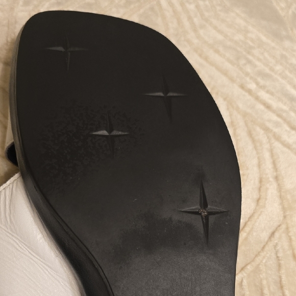 Clarks Black and White Mules - Picture 9 of 12